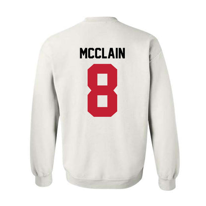Ohio State - NCAA Football : Jaylen McClain - Classic Shersey Crewneck Sweatshirt-1