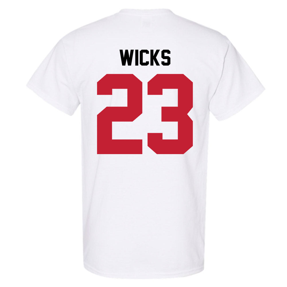 Ohio State - NCAA Women's Ice Hockey : Leah Wicks - Classic Shersey T-Shirt-1