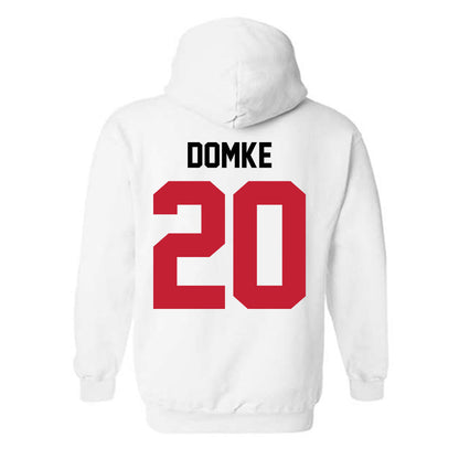 Ohio State - NCAA Baseball : Chris Domke - Classic Shersey Hooded Sweatshirt-1