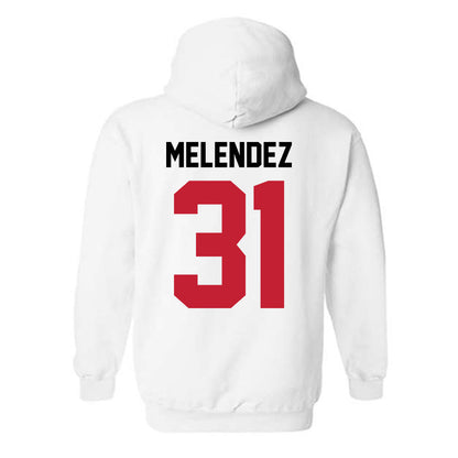 Ohio State - NCAA Men's Lacrosse : Russell Melendez - Classic Shersey Hooded Sweatshirt-1