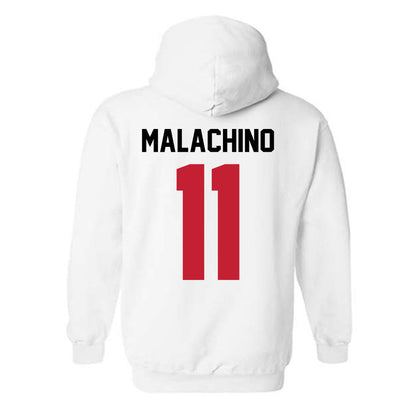 Ohio State - NCAA Women's Ice Hockey : Kaia Malachino - Classic Shersey Hooded Sweatshirt-1