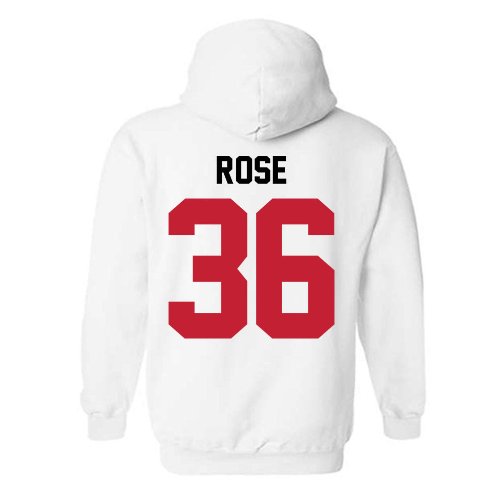 Ohio State - NCAA Baseball : Austin Rose - Classic Shersey Hooded Sweatshirt-1