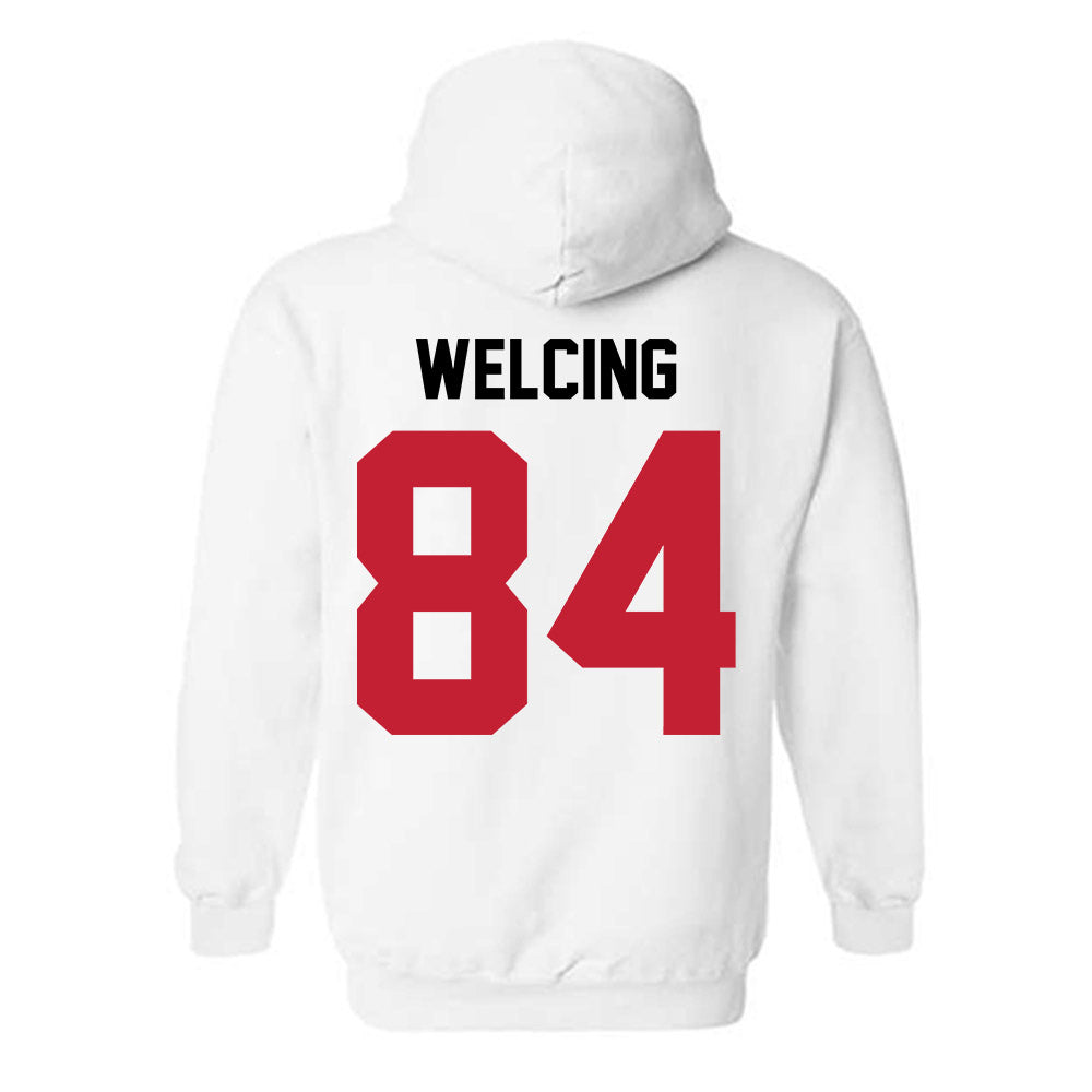 Ohio State - NCAA Football : Hunter Welcing - Classic Shersey Hooded Sweatshirt-1