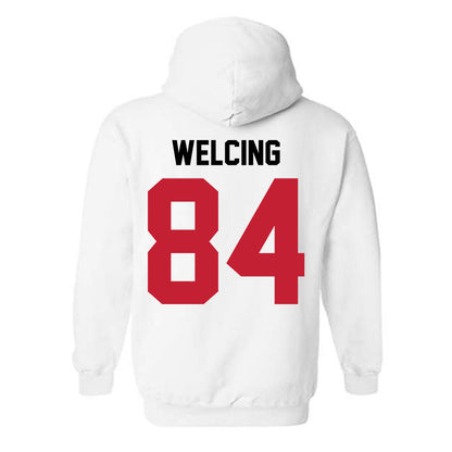 Ohio State - NCAA Football : Hunter Welcing - Classic Shersey Hooded Sweatshirt-1