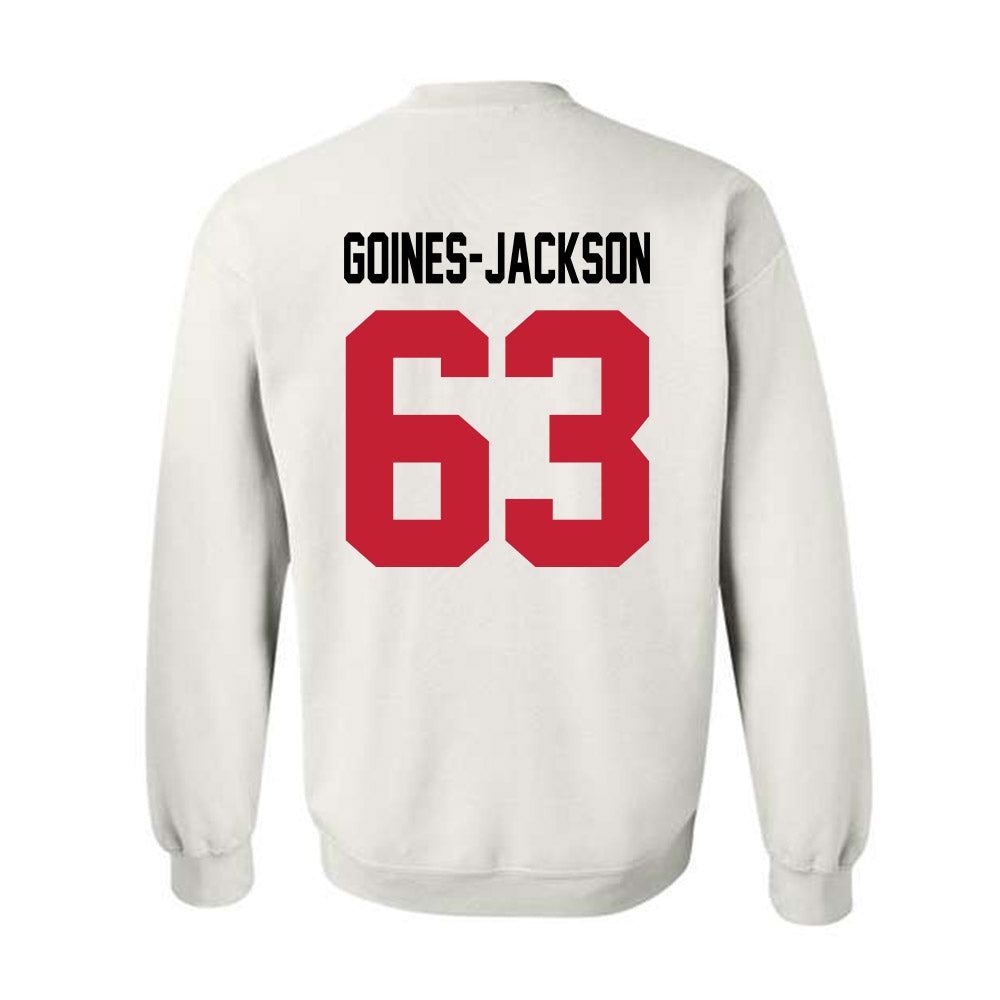 Ohio State - NCAA Football : Julian Goines-Jackson - Classic Shersey Crewneck Sweatshirt-1
