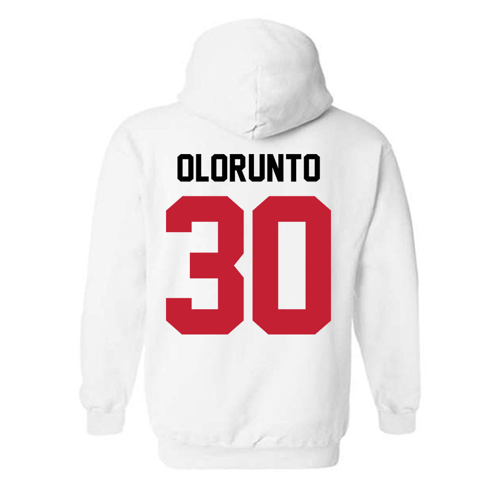 Ohio State - NCAA Men's Soccer : Justis Olorunto - Classic Shersey Hooded Sweatshirt-1