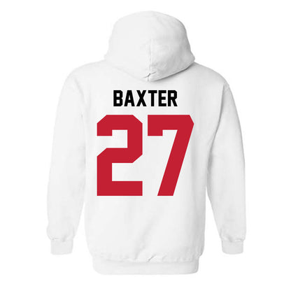 Ohio State - NCAA Women's Ice Hockey : Jordan Baxter - Classic Shersey Hooded Sweatshirt-1