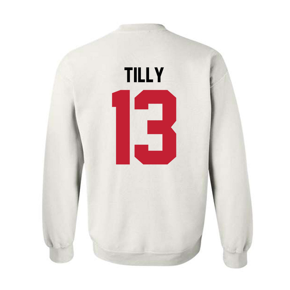 Ohio State - NCAA Men's Basketball : Christoph Tilly - Classic Shersey Crewneck Sweatshirt-1