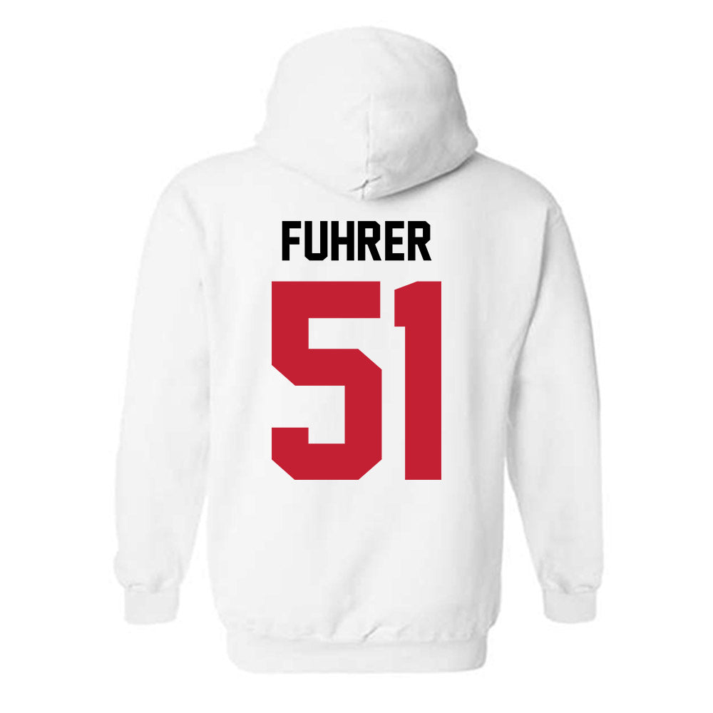 Ohio State - NCAA Baseball : Connor Fuhrer - Classic Shersey Hooded Sweatshirt-1