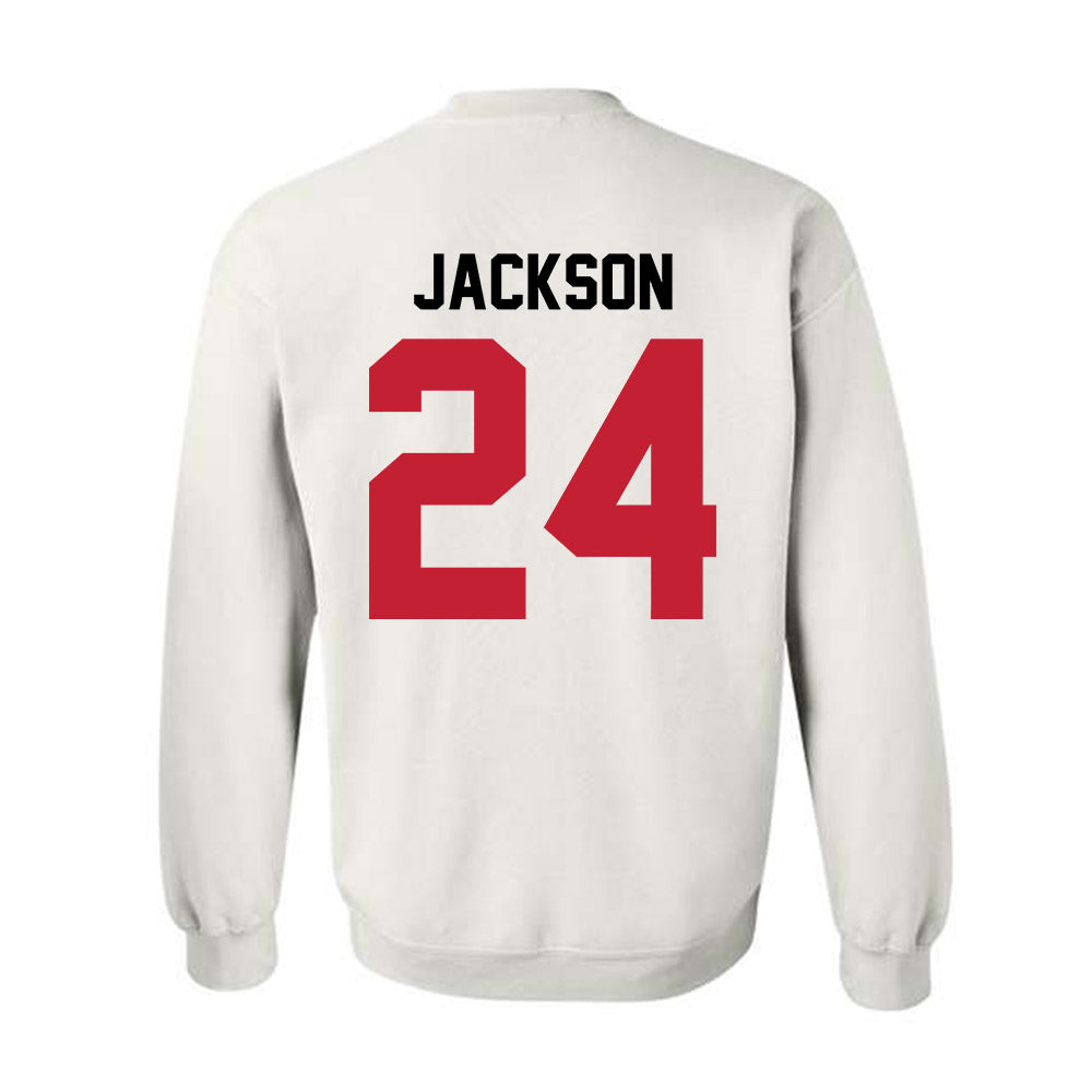 Ohio State - NCAA Football : Ja'Kobi Jackson - Classic Shersey Crewneck Sweatshirt-1