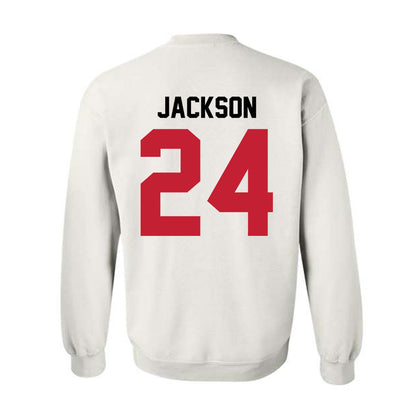 Ohio State - NCAA Football : Ja'Kobi Jackson - Classic Shersey Crewneck Sweatshirt-1