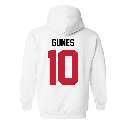 Ohio State - NCAA Women's Volleyball : Mina Gunes - Classic Shersey Hooded Sweatshirt-1