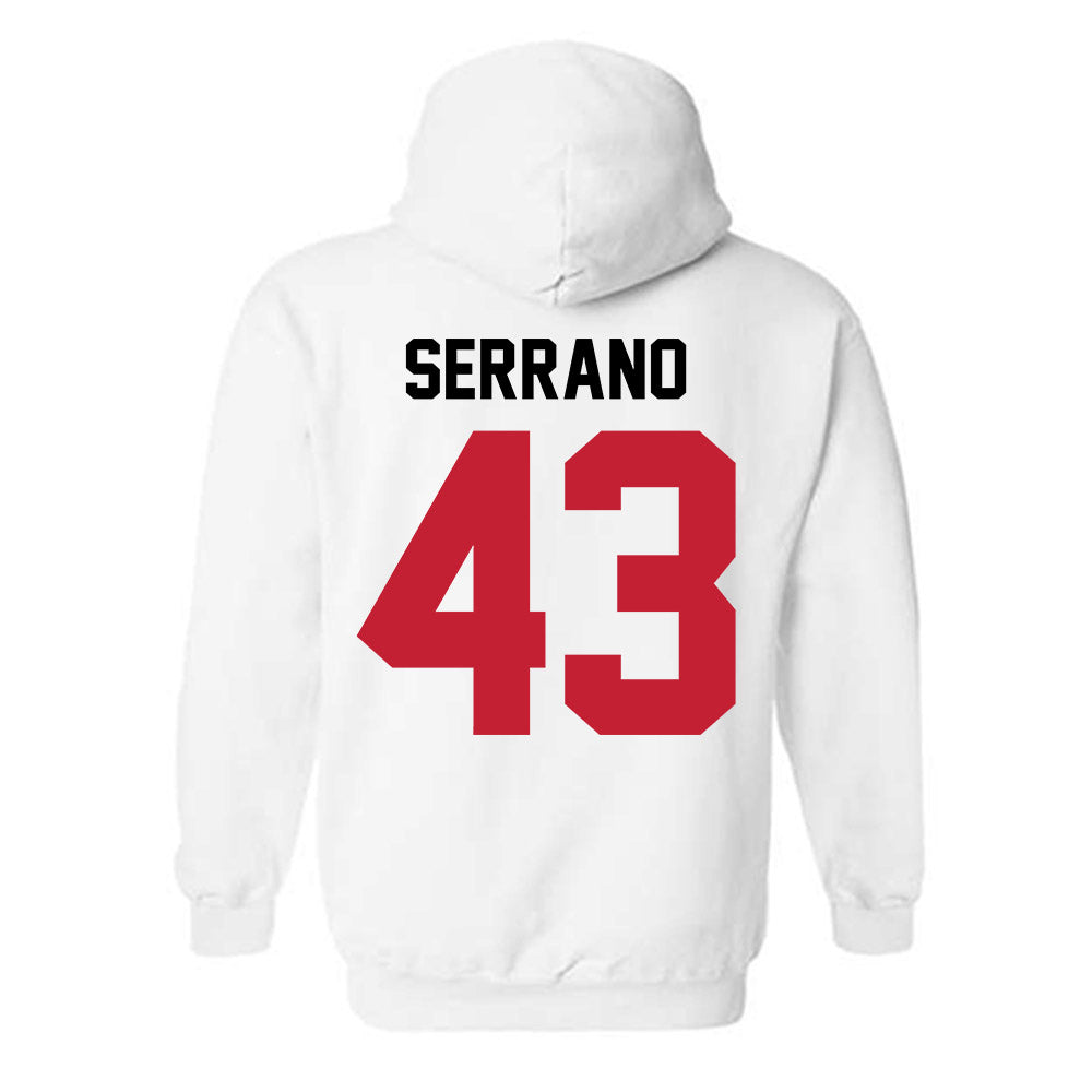 Ohio State - NCAA Baseball : Martin Serrano - Classic Shersey Hooded Sweatshirt-1
