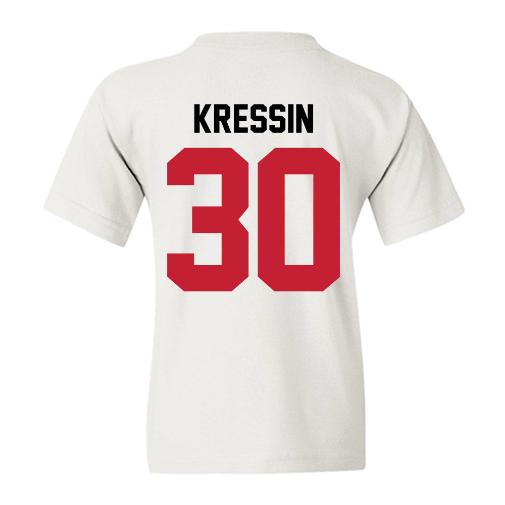 Ohio State - NCAA Women's Ice Hockey : Taylor Kressin - Classic Shersey Youth T-Shirt-1