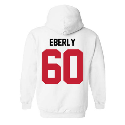 Ohio State - NCAA Men's Ice Hockey : Kristoffer Eberly - Classic Shersey Hooded Sweatshirt-1
