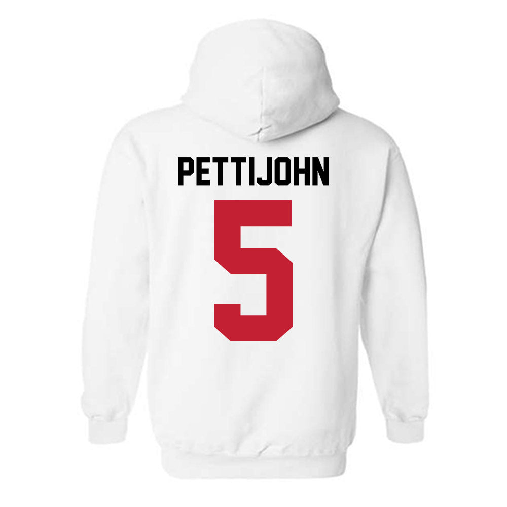 Ohio State - NCAA Football : Riley Pettijohn - Classic Shersey Hooded Sweatshirt-1