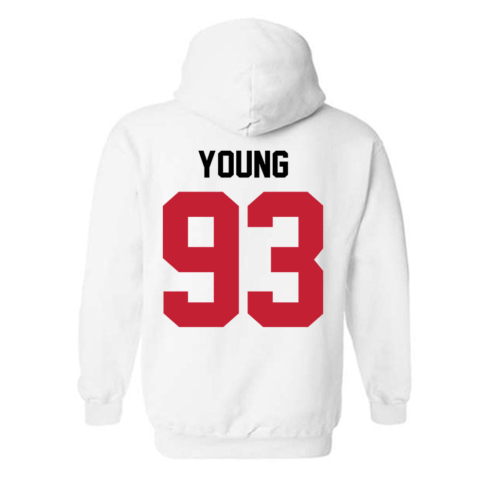Ohio State - NCAA Football : Brady Young - Classic Shersey Hooded Sweatshirt-1