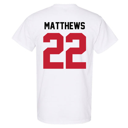 Ohio State - NCAA Women's Ice Hockey : Sloane Matthews - Classic Shersey T-Shirt-1