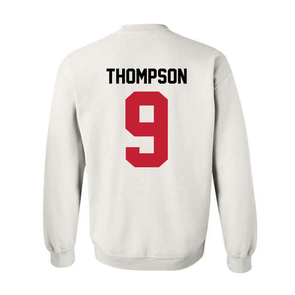 Ohio State - NCAA Men's Ice Hockey : Riley Thompson - Classic Shersey Crewneck Sweatshirt-1