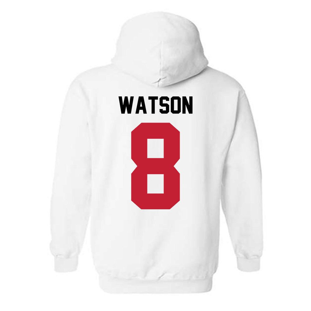Ohio State - NCAA Men's Lacrosse : Finley Watson - Classic Shersey Hooded Sweatshirt-1