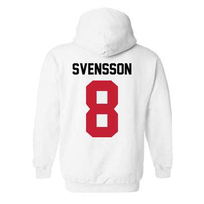 Ohio State - NCAA Women's Ice Hockey : Hilda Svensson - Classic Shersey Hooded Sweatshirt-1