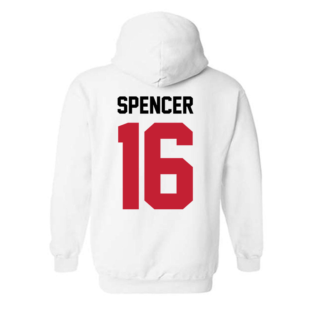 Ohio State - NCAA Men's Gymnastics : Caden Spencer - Classic Shersey Hooded Sweatshirt-1