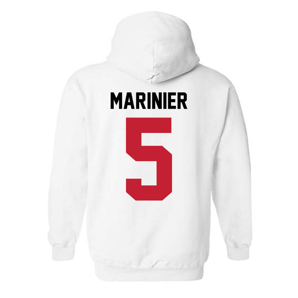 Ohio State - NCAA Men's Lacrosse : Alex Marinier - Classic Shersey Hooded Sweatshirt-1