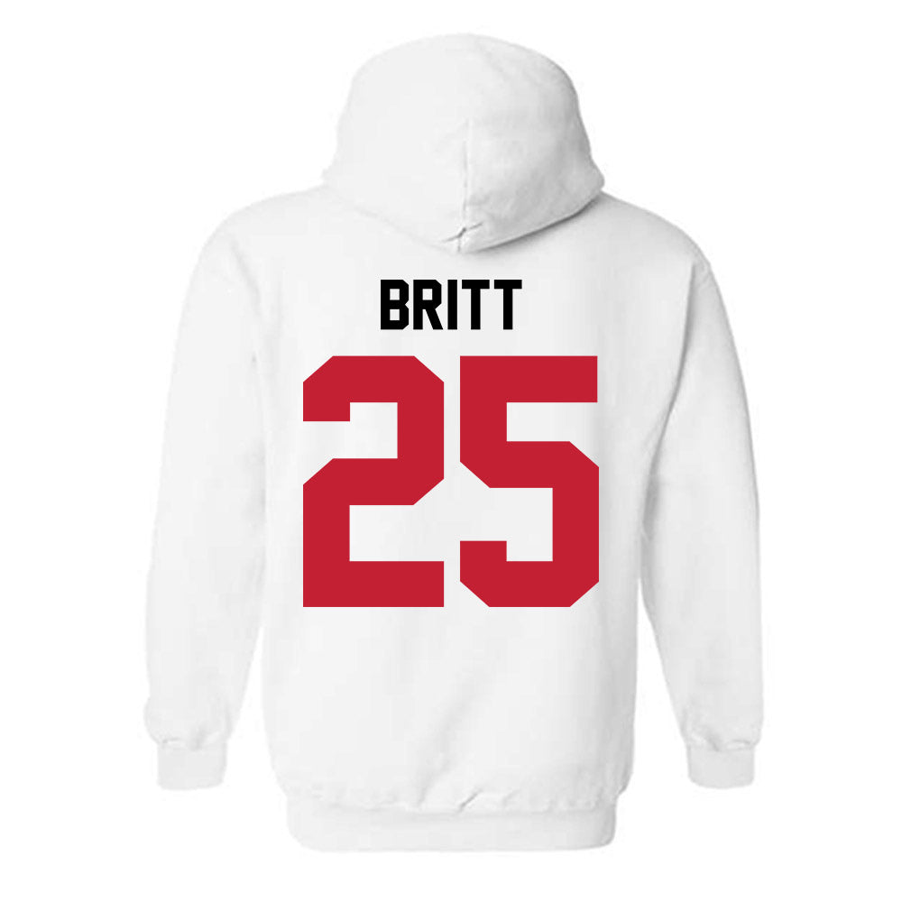 Ohio State - NCAA Women's Soccer : Elle Britt - Classic Shersey Hooded Sweatshirt-1