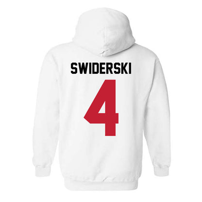 Ohio State - NCAA Women's Ice Hockey : Sara Swiderski - Classic Shersey Hooded Sweatshirt-1