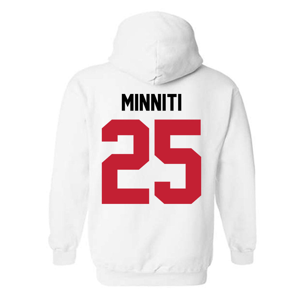Ohio State - NCAA Men's Lacrosse : Caden Minniti - Classic Shersey Hooded Sweatshirt-1