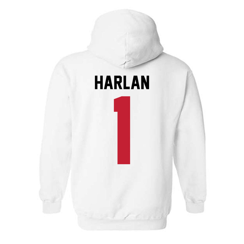 Ohio State - NCAA Women's Lacrosse : Delaney Harlan - Classic Shersey Hooded Sweatshirt-1
