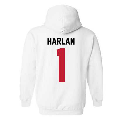 Ohio State - NCAA Women's Lacrosse : Delaney Harlan - Classic Shersey Hooded Sweatshirt-1