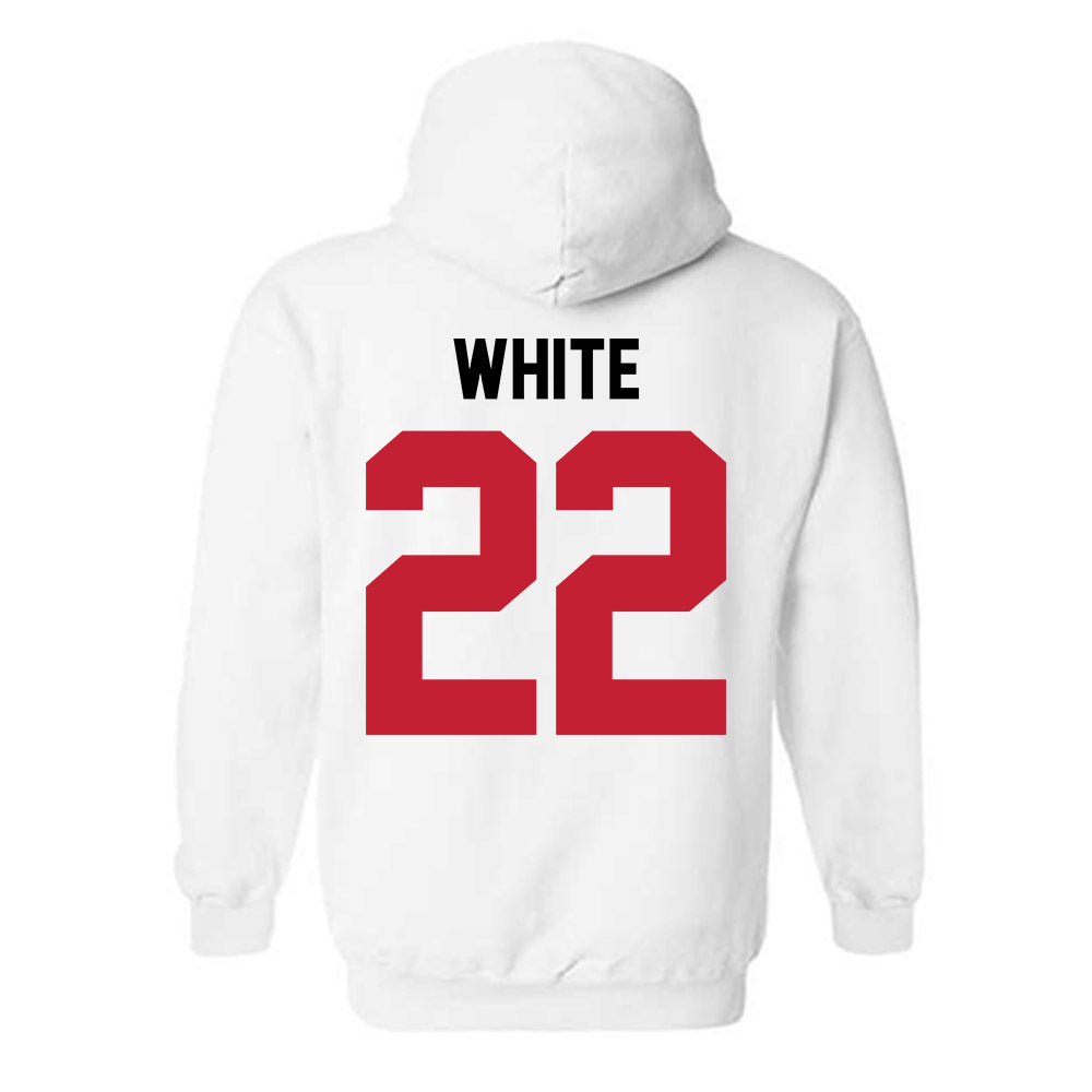 Ohio State - NCAA Men's Lacrosse : Liam White - Classic Shersey Hooded Sweatshirt-1