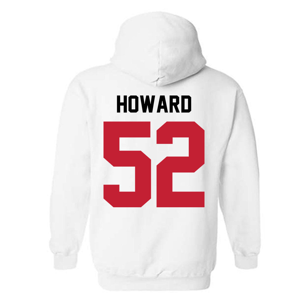 Ohio State - NCAA Football : Ty Howard - Classic Shersey Hooded Sweatshirt-1