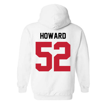 Ohio State - NCAA Football : Ty Howard - Classic Shersey Hooded Sweatshirt-1