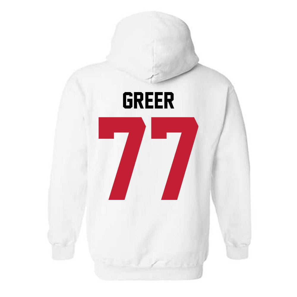 Ohio State - NCAA Football : Sam Greer - Classic Shersey Hooded Sweatshirt-1