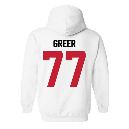 Ohio State - NCAA Football : Sam Greer - Classic Shersey Hooded Sweatshirt-1
