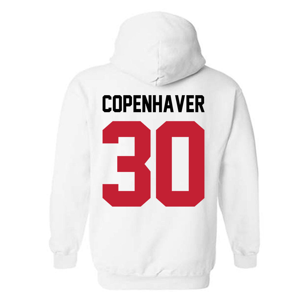 Ohio State - NCAA Baseball : Nik Copenhaver - Classic Shersey Hooded Sweatshirt-1