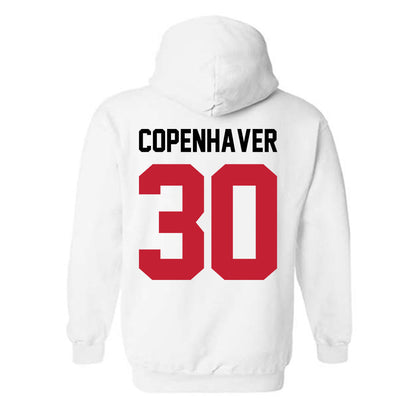 Ohio State - NCAA Baseball : Nik Copenhaver - Classic Shersey Hooded Sweatshirt-1