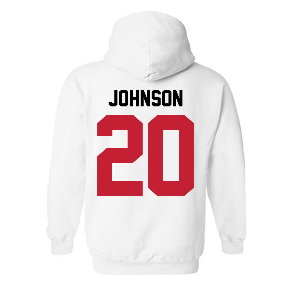 Ohio State - NCAA Football : Cincere Johnson - Classic Shersey Hooded Sweatshirt-1