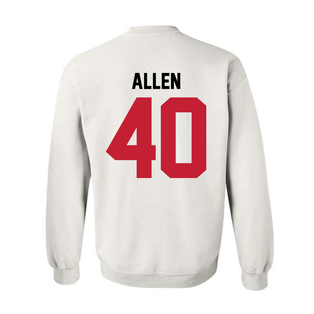 Ohio State - NCAA Men's Lacrosse : Jack Allen - Classic Shersey Crewneck Sweatshirt-1