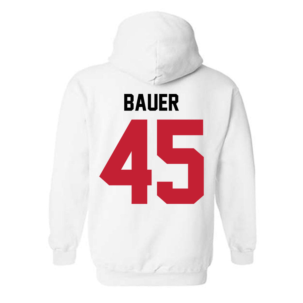 Ohio State - NCAA Baseball : Douglas Bauer - Classic Shersey Hooded Sweatshirt-1