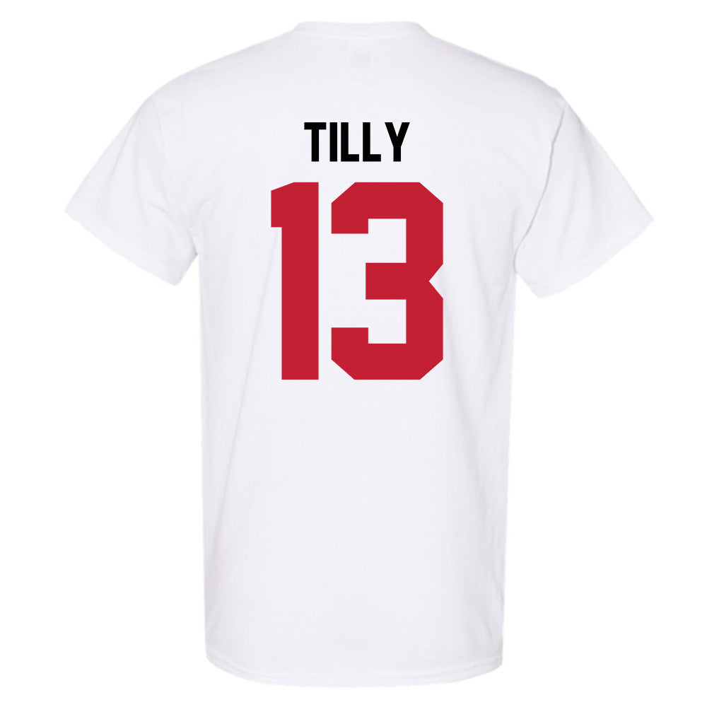 Ohio State - NCAA Men's Basketball : Christoph Tilly - Classic Shersey T-Shirt-1