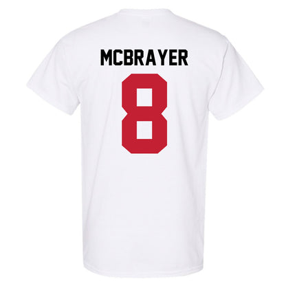 Ohio State - NCAA Men's Ice Hockey : Nathan McBrayer - Classic Shersey T-Shirt-1
