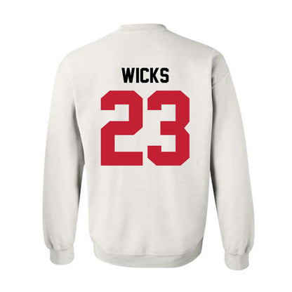 Ohio State - NCAA Women's Ice Hockey : Leah Wicks - Classic Shersey Crewneck Sweatshirt-1