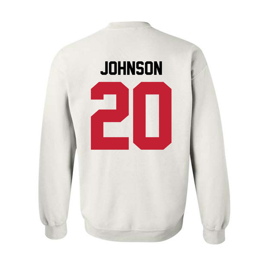 Ohio State - NCAA Football : Cincere Johnson - Classic Shersey Crewneck Sweatshirt-1