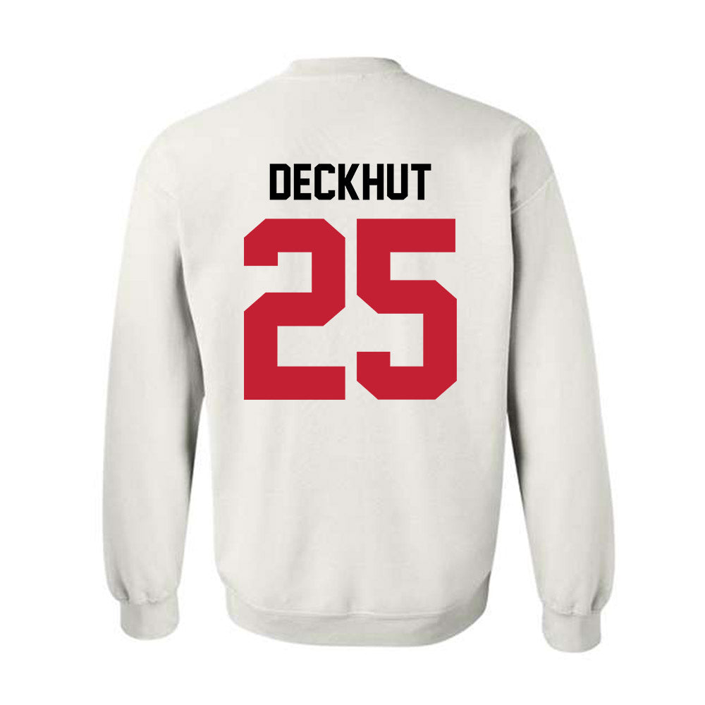 Ohio State - NCAA Men's Ice Hockey : Sam Deckhut - Classic Shersey Crewneck Sweatshirt-1
