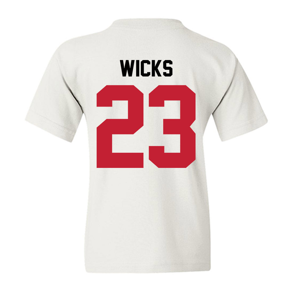 Ohio State - NCAA Women's Ice Hockey : Leah Wicks - Classic Shersey Youth T-Shirt-1