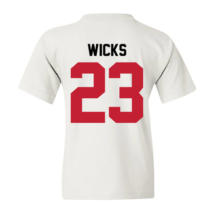Ohio State - NCAA Women's Ice Hockey : Leah Wicks - Classic Shersey Youth T-Shirt-1
