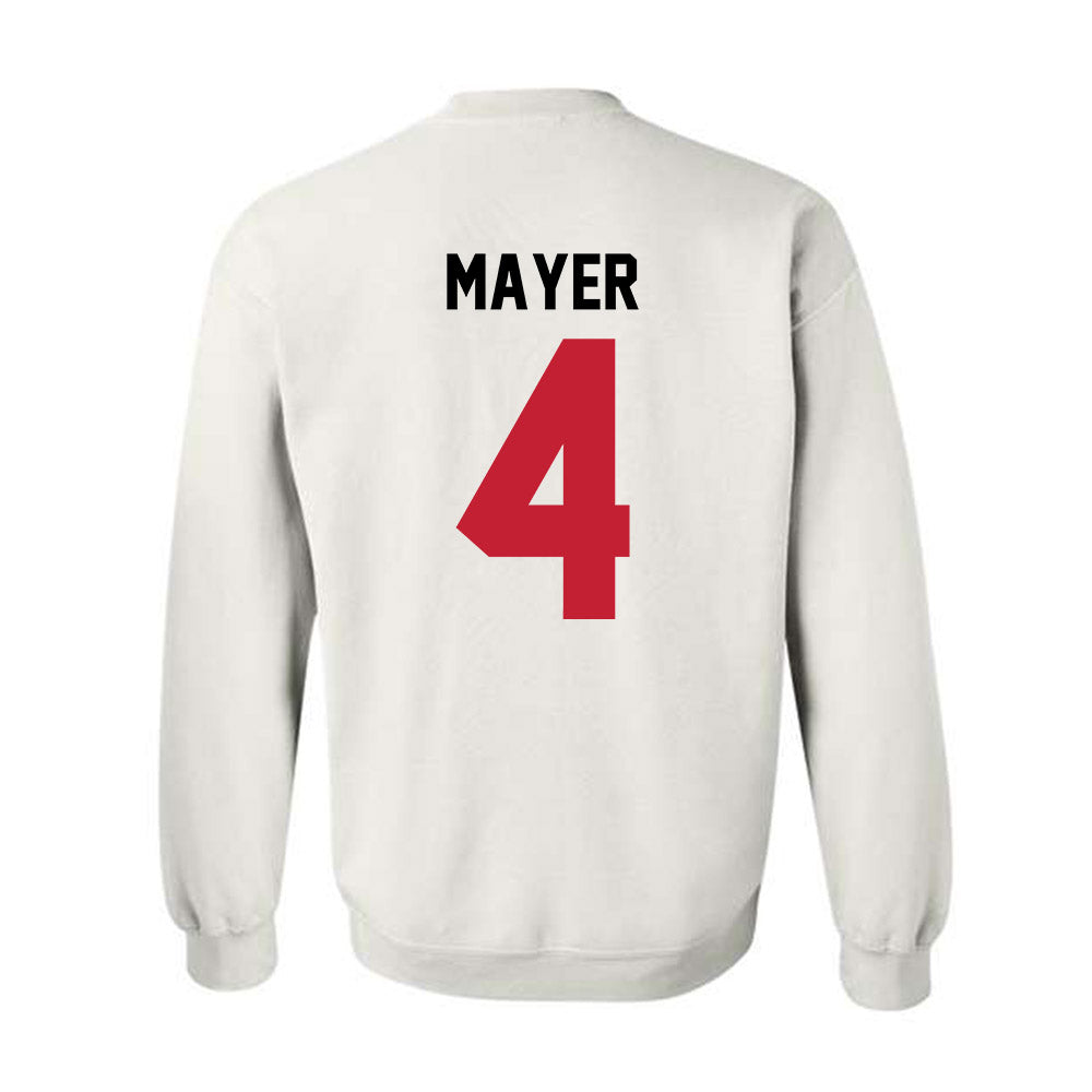 Ohio State - NCAA Men's Lacrosse : Ben Mayer - Classic Shersey Crewneck Sweatshirt-1